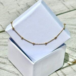 Solid 18k Gold Bracelet Women Style